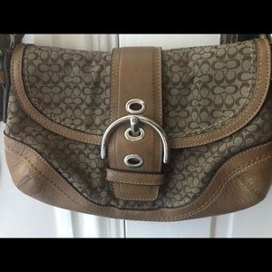 Coach Monogram shoulder bag